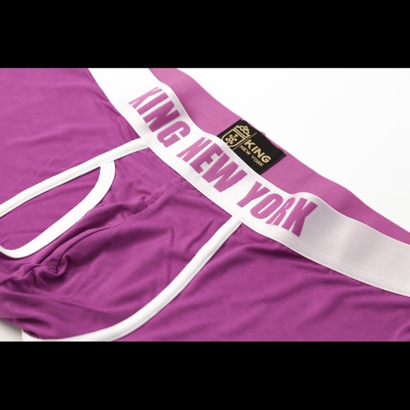 KING NEW YORK , TRUNK , bamboo fabric underwear.(PURPLE) - Picture 8 of 14